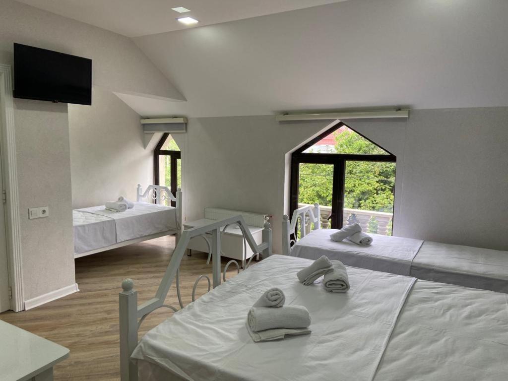 Viva Hotel Gabala With Outdoor Pool ,Sauna And Waterfall Exterior photo