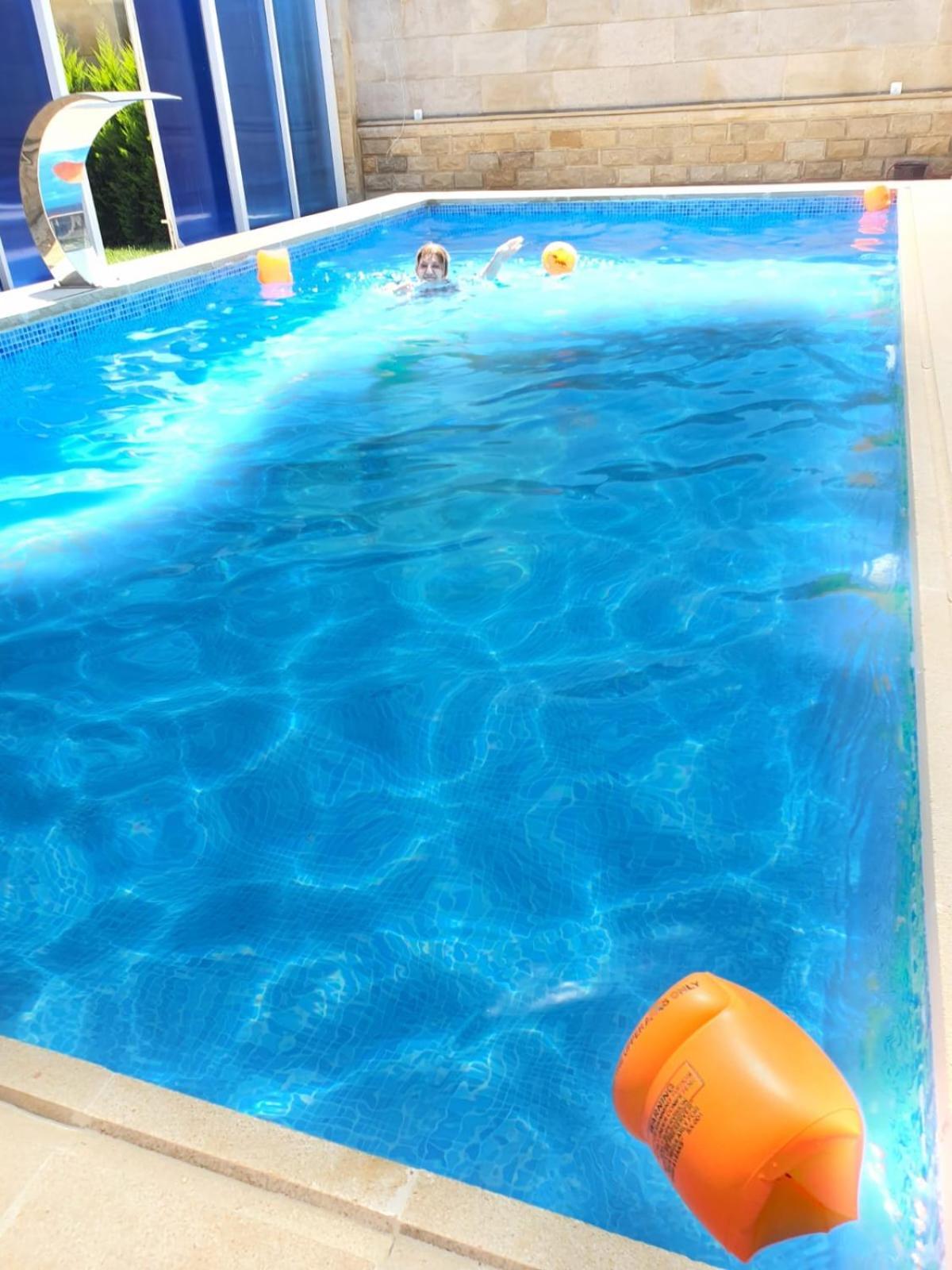 Viva Hotel Gabala With Outdoor Pool ,Sauna And Waterfall Exterior photo